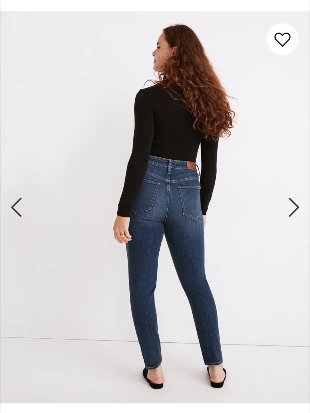 Madewell High-Rise Skinny Jeans in Lanette Wash NWT